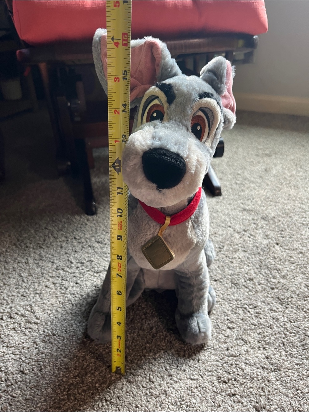 Disney Parks Lady and the Tramp Plush Stuffed Animal - Picture 7 of 7
